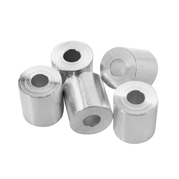 Aluminum Spacer 1" OD X 3/8" ID - Metal Spacers Online