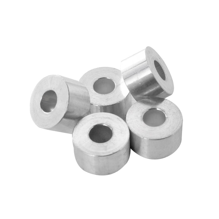 Aluminum Spacer 1" OD X 3/8" ID - Metal Spacers Online