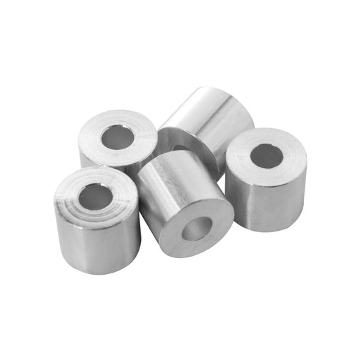 Aluminum Spacer 1" OD X 3/8" ID - Metal Spacers Online