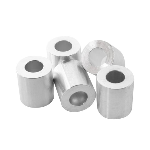 Aluminum Spacer 1" OD X 1/2" ID - Metal Spacers Online