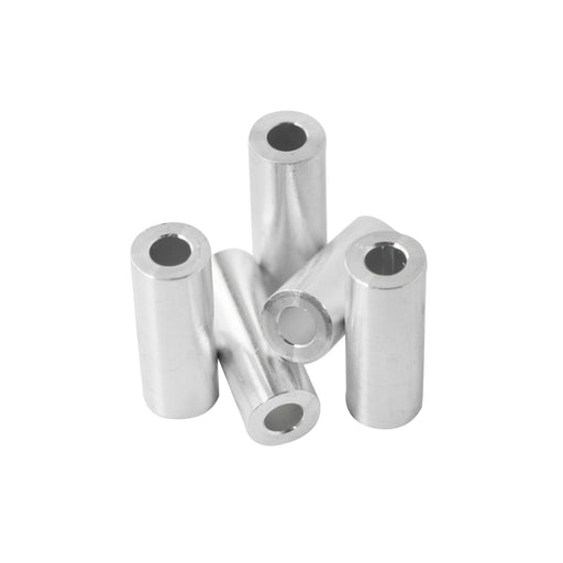 Aluminum Spacer 1/2" OD X 1/4" ID - Metal Spacers Online