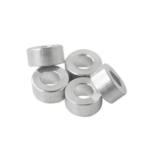 Aluminum Spacer 1/2" OD X 1/4" ID - Metal Spacers Online