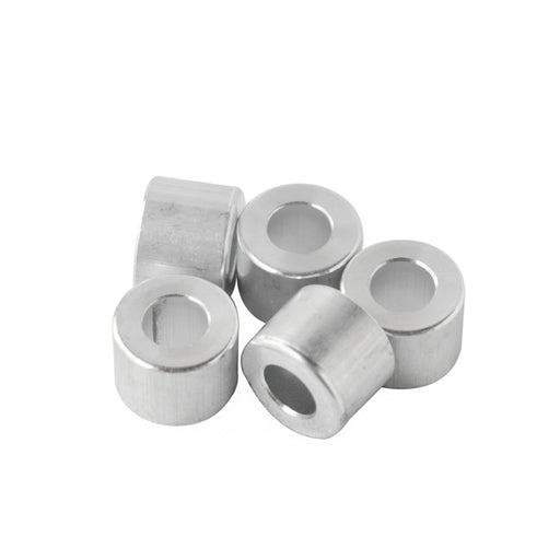 Aluminum Spacer 1/2" OD X 1/4" ID - Metal Spacers Online