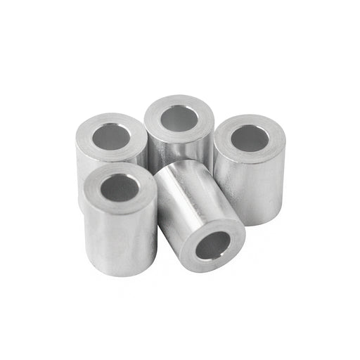 Aluminum Spacer 1/2" OD X 1/4" ID - Metal Spacers Online