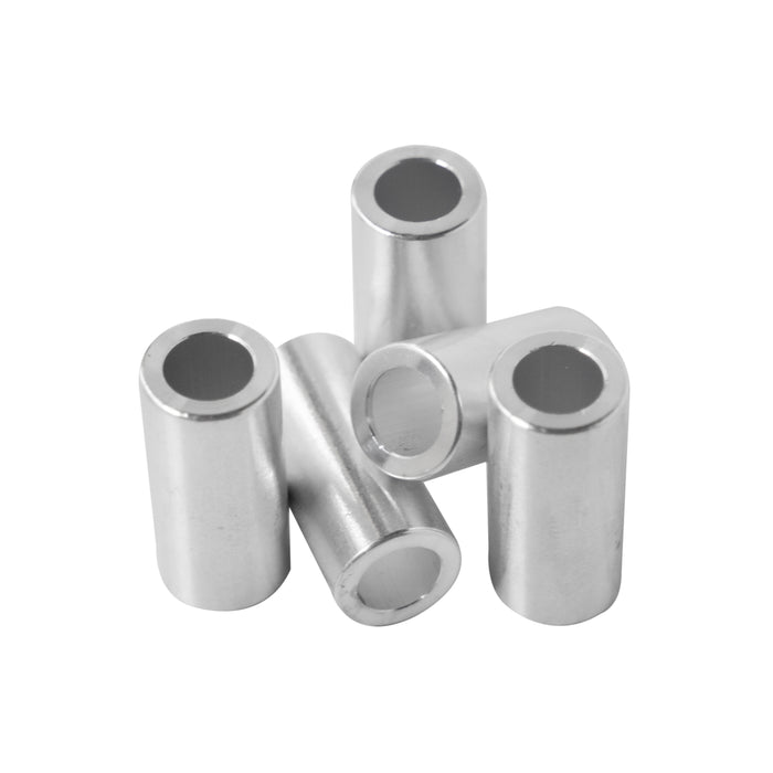 Aluminum Spacer 1/2" OD X 5/16" ID - Metal Spacers Online