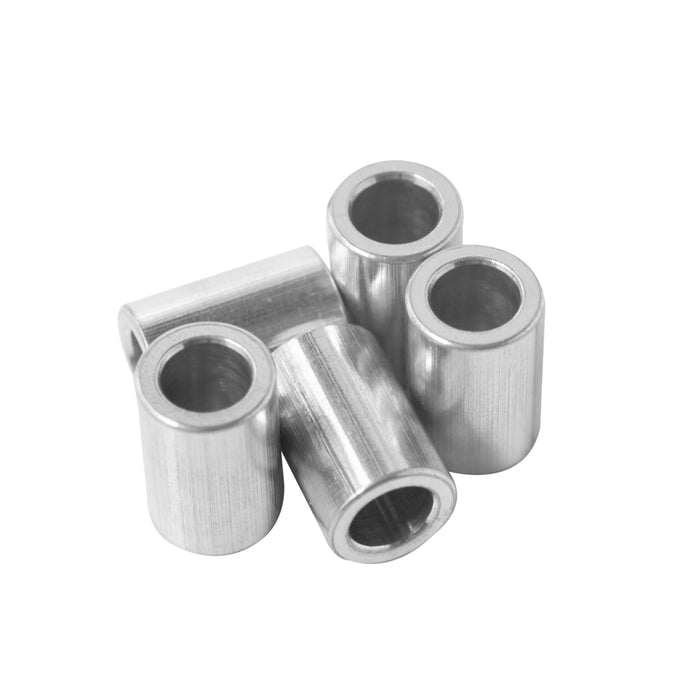 Aluminum Spacer 1/2" OD X 5/16" ID - Metal Spacers Online