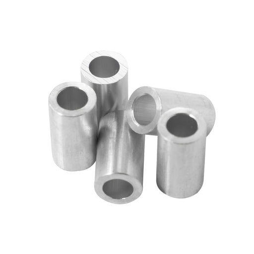 Aluminum Spacer 1/2" OD X 5/16" ID - Metal Spacers Online