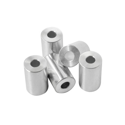 Aluminum Spacer 5/8" OD X 1/4" ID - Metal Spacers Online