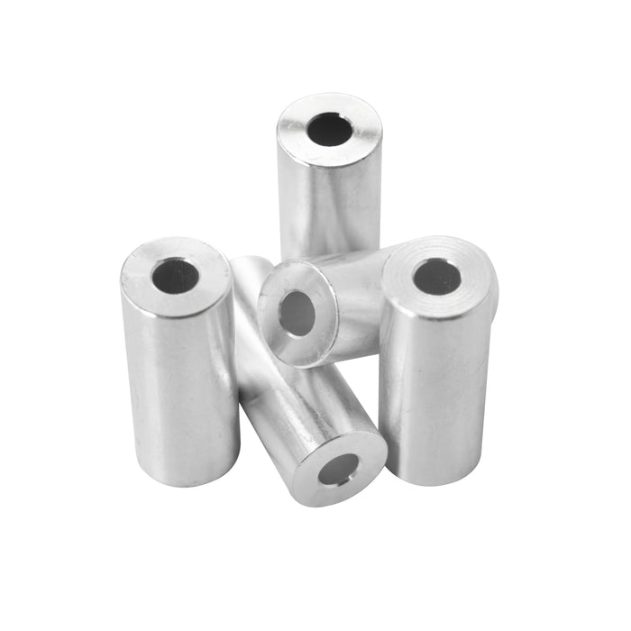 Aluminum Spacer 5/8" OD X 1/4" ID - Metal Spacers Online