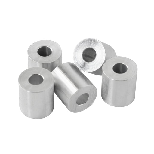 Aluminum Spacer 5/8" OD X 1/4" ID - Metal Spacers Online