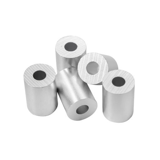 Aluminum Spacer 5/8" OD X 1/4" ID - Metal Spacers Online