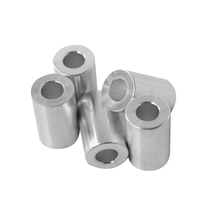 Aluminum Spacer 5/8" OD X 5/16" ID - Metal Spacers Online