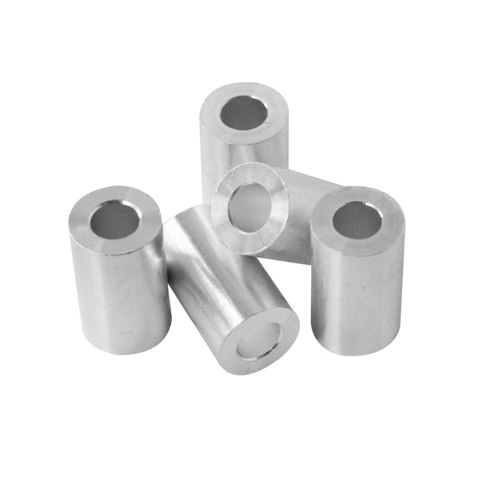 Aluminum Spacer 5/8" OD X 5/16" ID - Metal Spacers Online