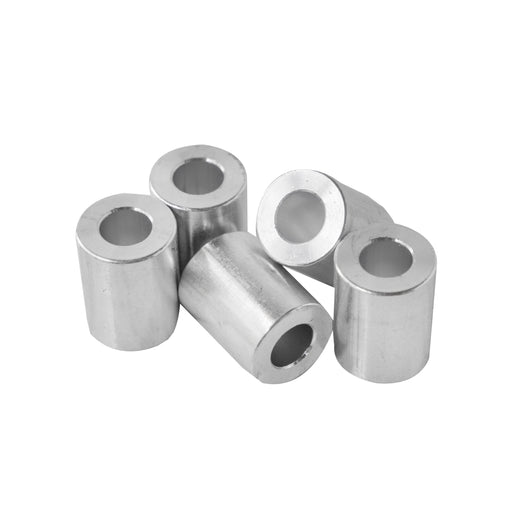 Aluminum Spacer 5/8" OD X 5/16" ID - Metal Spacers Online