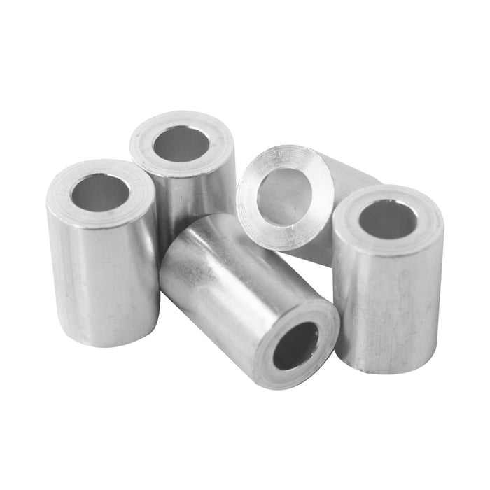 Aluminum Spacer 5/8" OD X 5/16" ID - Metal Spacers Online