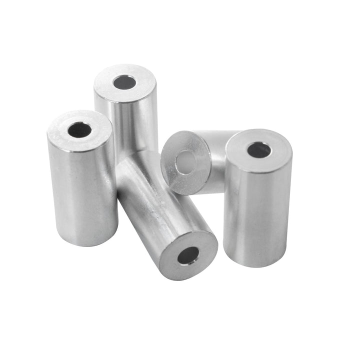 Aluminum Spacer 3/4" OD X 1/4" ID - Metal Spacers Online