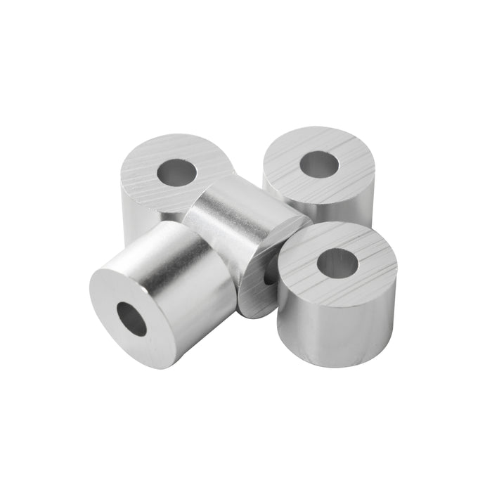 Aluminum Spacer 3/4" OD X 1/4" ID - Metal Spacers Online