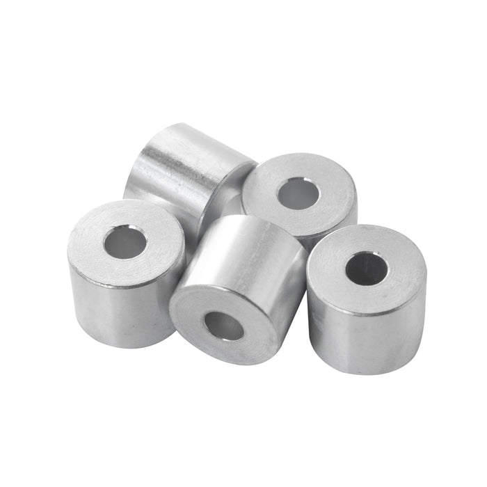 Aluminum Spacer 3/4" OD X 1/4" ID - Metal Spacers Online