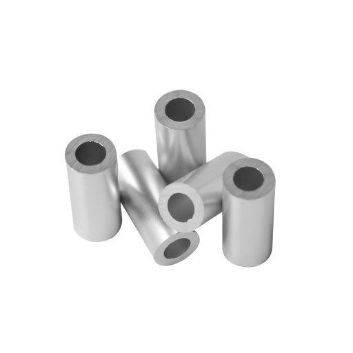 Aluminum Spacer 7/16" OD X 1/4" ID - Metal Spacers Online