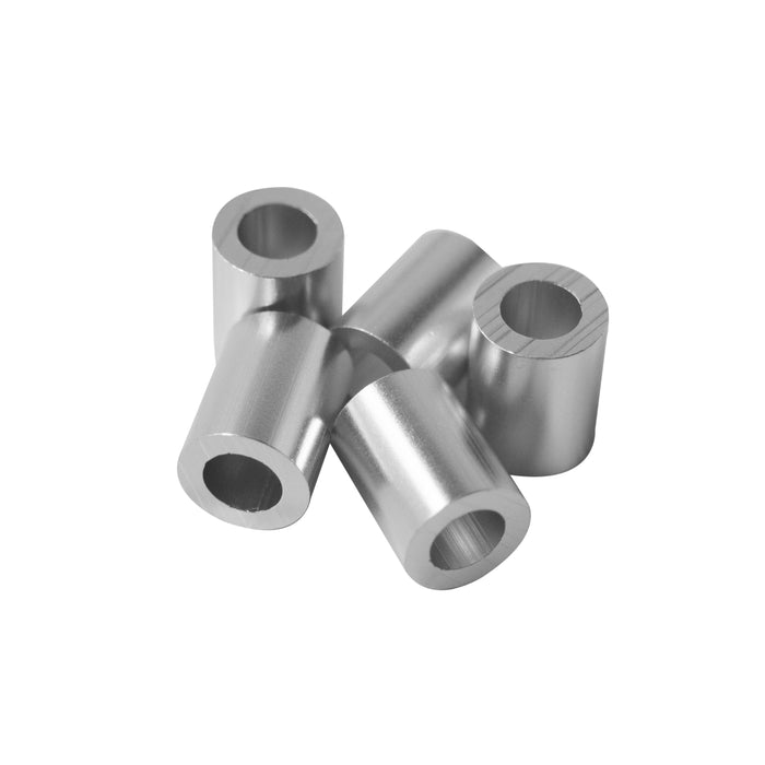 Aluminum Spacer 7/16" OD X 1/4" ID - Metal Spacers Online