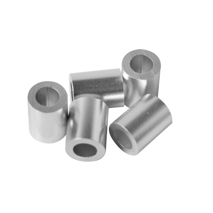 Aluminum Spacer 7/16" OD X 1/4" ID - Metal Spacers Online