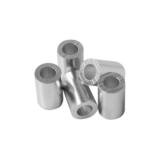 Aluminum Spacer 7/16" OD X 1/4" ID - Metal Spacers Online