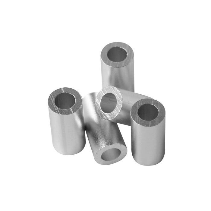 Aluminum Spacer 7/16" OD X 1/4" ID - Metal Spacers Online