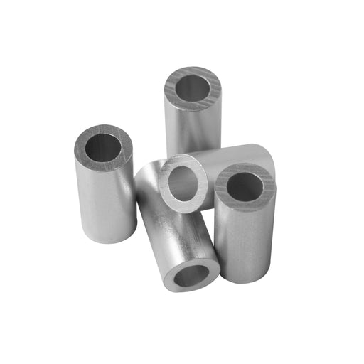 Aluminum Spacer 7/16" OD X 1/4" ID - Metal Spacers Online