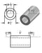 Mild Steel Spacer 1/2" OD X 5/16" ID - Metal Spacers Online