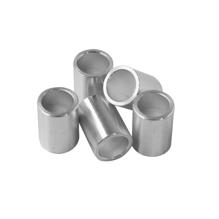 Aluminum Spacer 1/2" OD X 3/8" ID - Metal Spacers Online