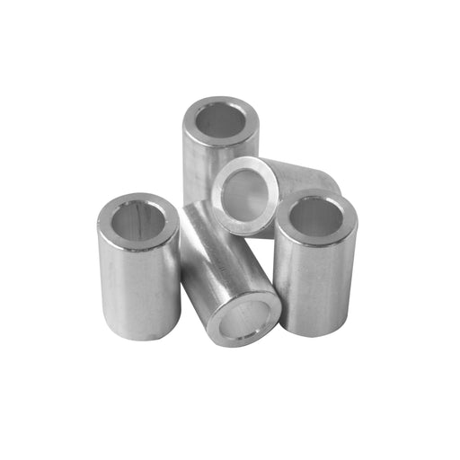 Aluminum Spacer 5/8" OD X 3/8" ID - Metal Spacers Online