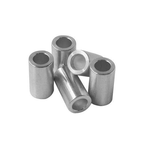 Aluminum Spacer 5/8" OD X 3/8" ID - Metal Spacers Online