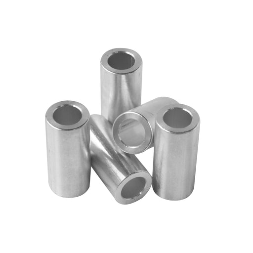 Aluminum Spacer 5/8" OD X 3/8" ID - Metal Spacers Online