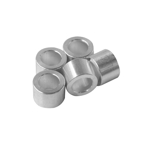 Aluminum Spacer 5/8" OD X 3/8" ID - Metal Spacers Online