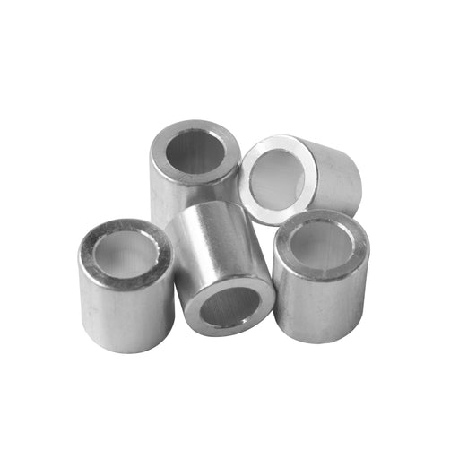 Aluminum Spacer 5/8" OD X 3/8" ID - Metal Spacers Online