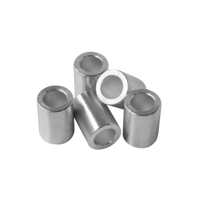 Aluminum Spacer 5/8" OD X 3/8" ID - Metal Spacers Online