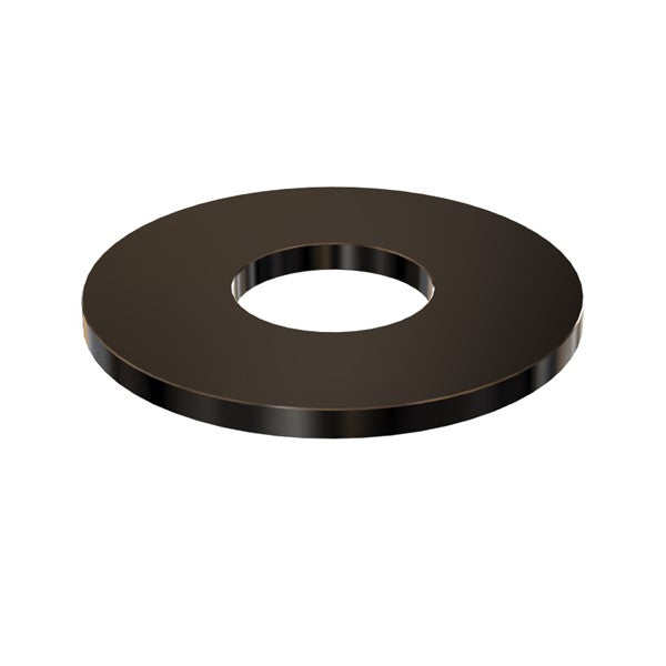 Black Aluminum Spacer 1" OD X 3/8" ID