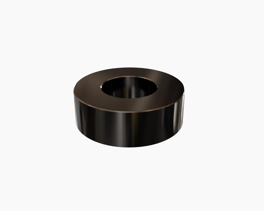 Black Aluminum Spacer 3/8" OD X 3/16" ID