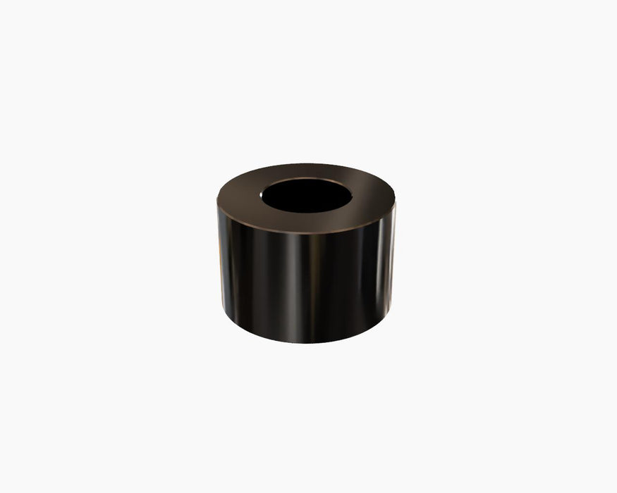 Black Aluminum Spacer 3/8" OD X 3/16" ID