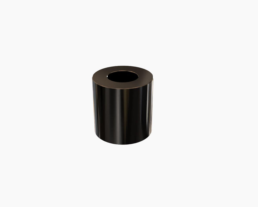 Black Aluminum Spacer 3/8" OD X 3/16" ID