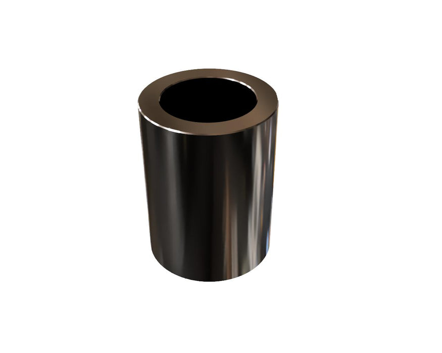 Black Aluminum Spacer 3/8" OD X 1/4" ID