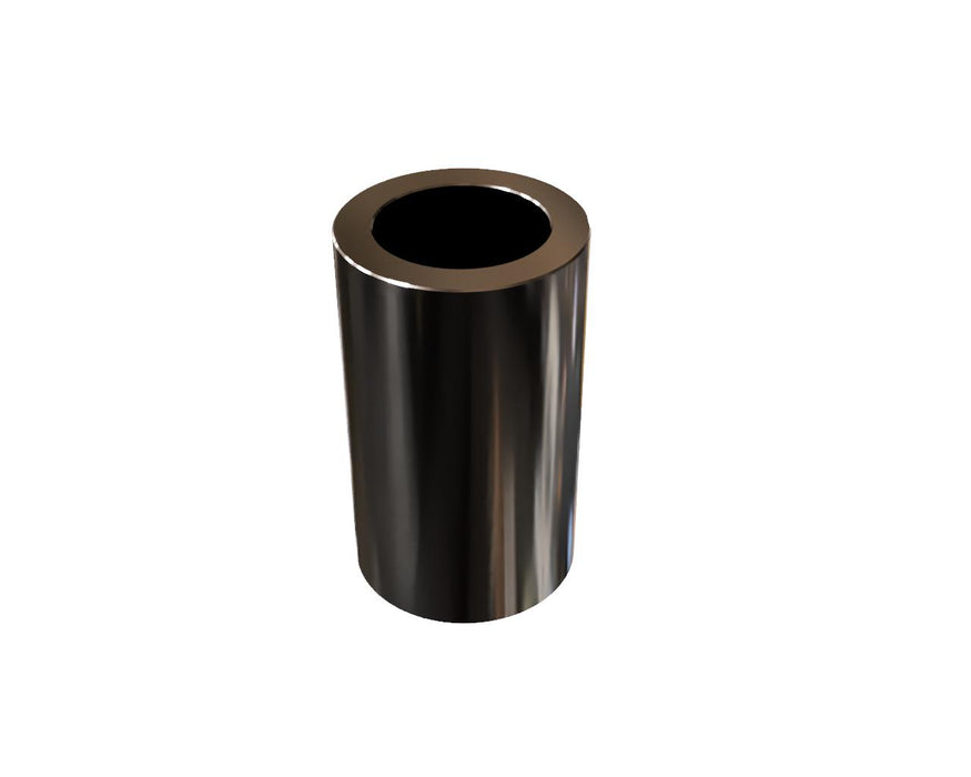 Black Aluminum Spacer 3/8" OD X 1/4" ID