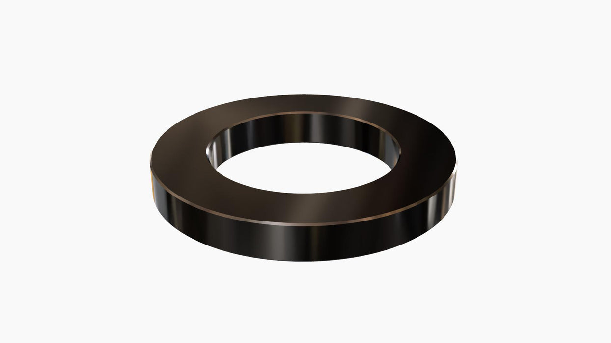 Black Aluminum Spacer 1/2" OD X 5/16" ID