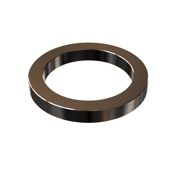 Black Aluminum Spacer 1/2" OD X 3/8" ID