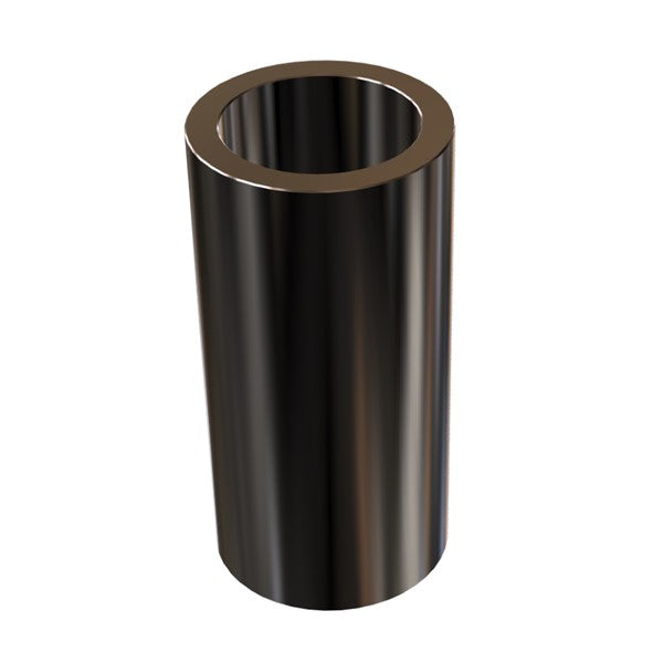 Black Aluminum Spacer 1/2" OD X 3/8" ID