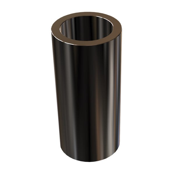 Black Aluminum Spacer 1/2" OD X 3/8" ID