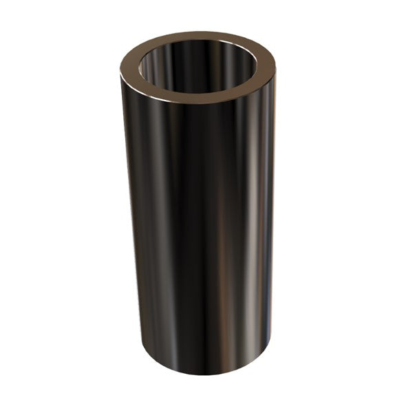 Black Aluminum Spacer 1/2" OD X 3/8" ID