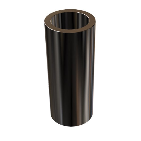 Black Aluminum Spacer 1/2" OD X 3/8" ID