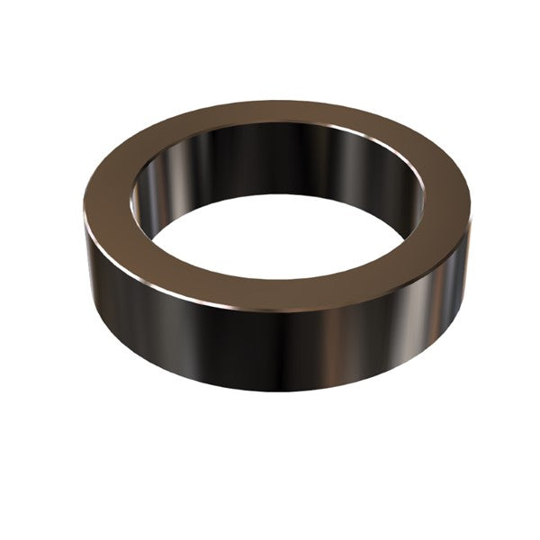 Black Aluminum Spacer 1/2" OD X 3/8" ID