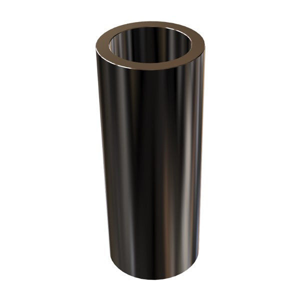 Black Aluminum Spacer 1/2" OD X 3/8" ID